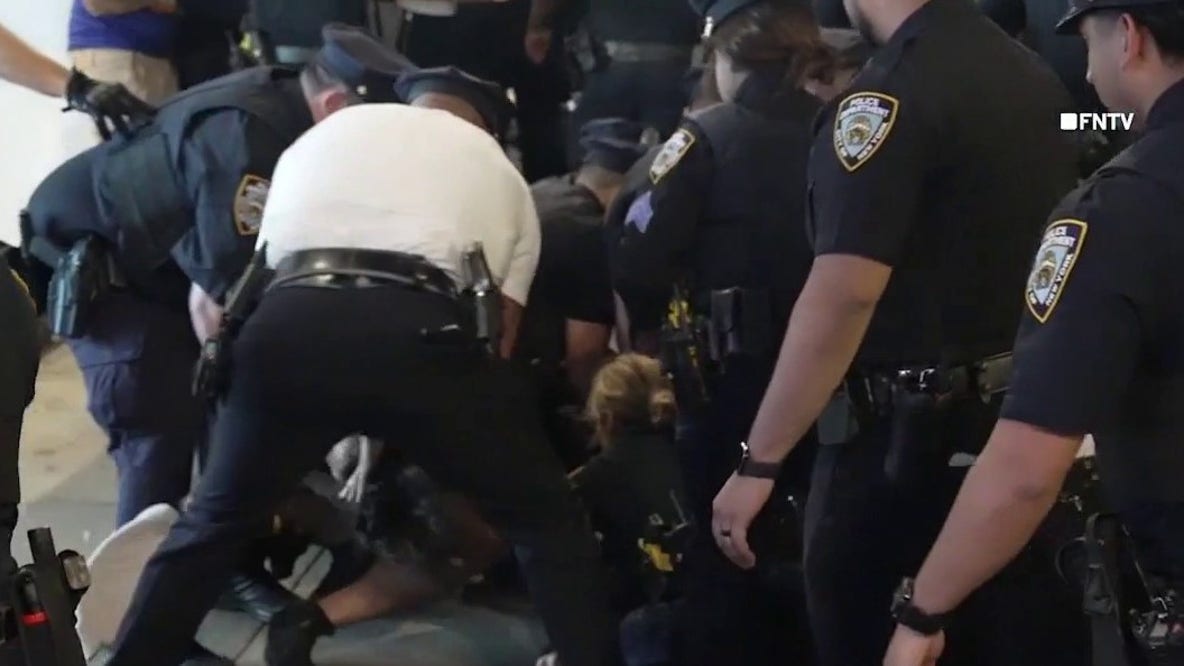 Fights at Bryant Park watch party lead to multiple arrests as pepper spray deployed