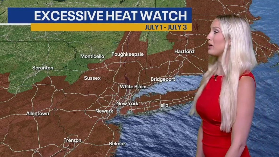 NYC heat wave expected to bring 100-degrees days ahead of July 4th
