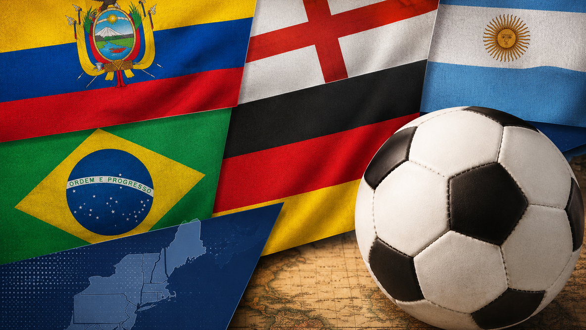 This is the soccer nation Northeast fans would likely support after the USA, based on family roots