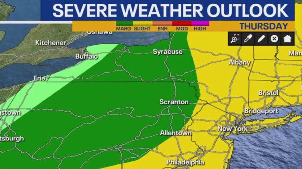 Knicks parade weather guide: Timeline of rain, severe afternoon storms