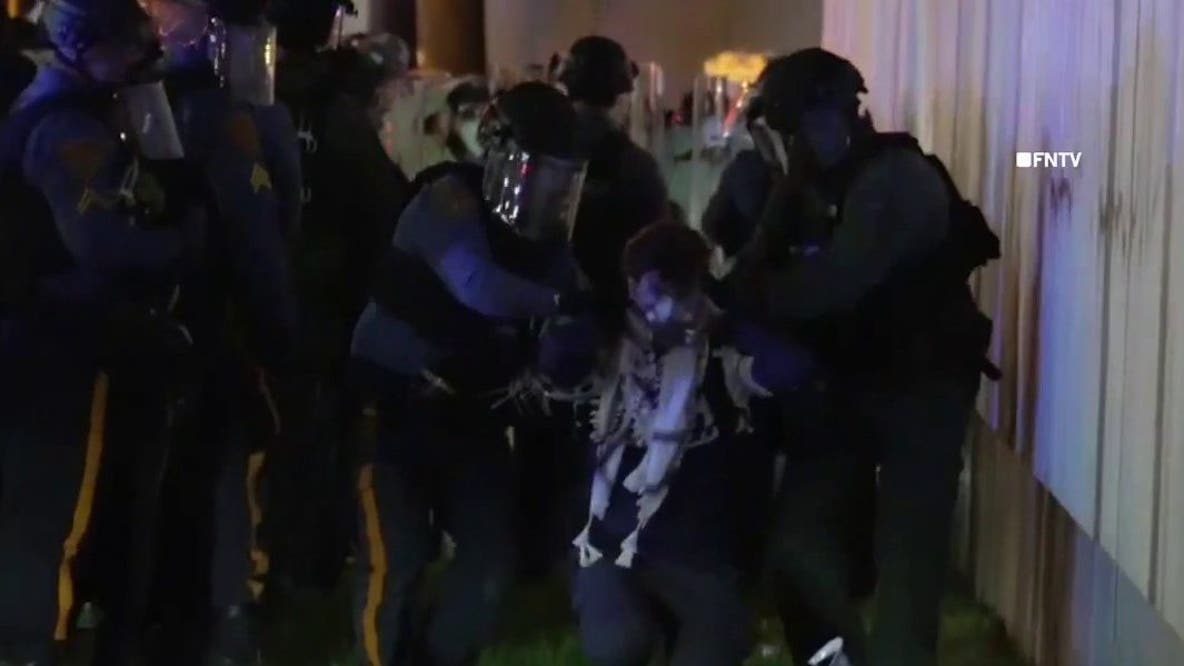 Delaney Hall protesters arrested after violating first night of curfew