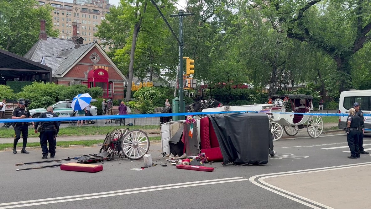 18-year-old killed after horse carriage crashes in Central Park