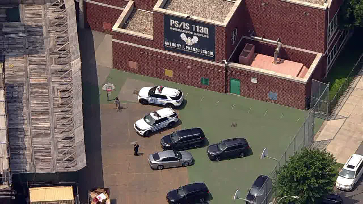 Possible human remains found inside chimney at Queens school