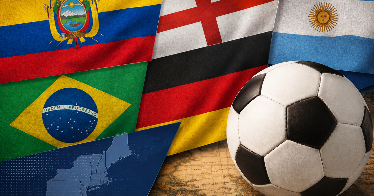 Os torcedores da Copa do Mundo no Nordeste buscam suas raízes familiares