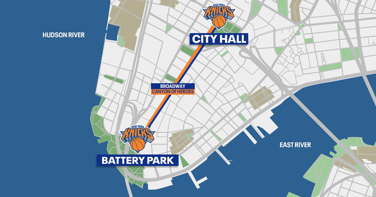 Como chegar ao desfile do campeonato dos Knicks