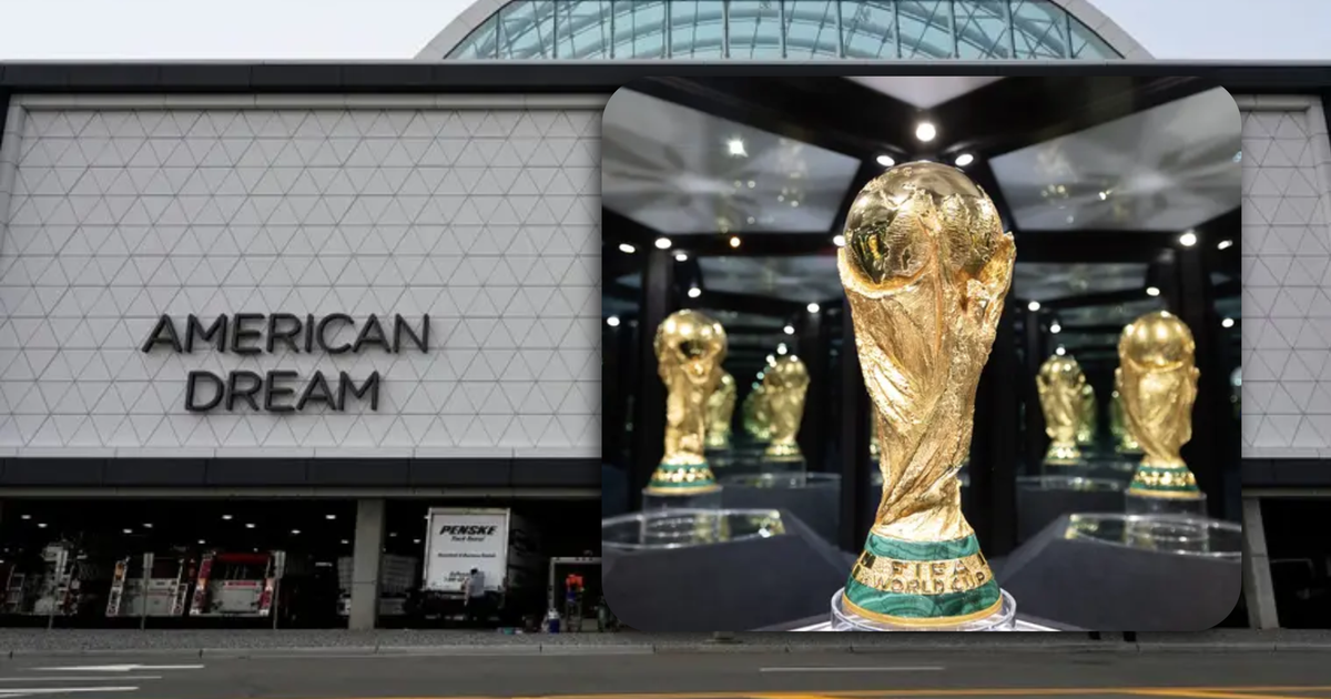 FIFA World Cup Trophy Tour brings original trophy to American Dream in New Jersey