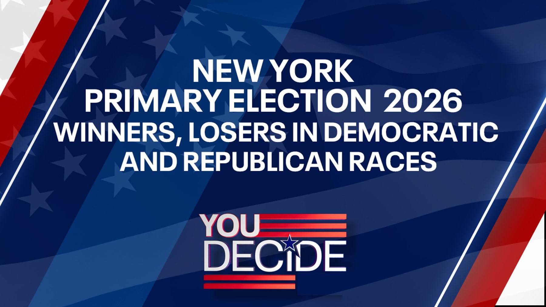 NY primary election results 2026: Winners, losers in Democratic and Republican races