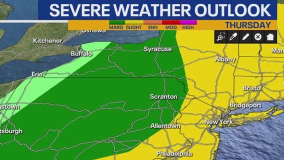 Knicks parade weather guide: Timeline of rain, severe afternoon storms