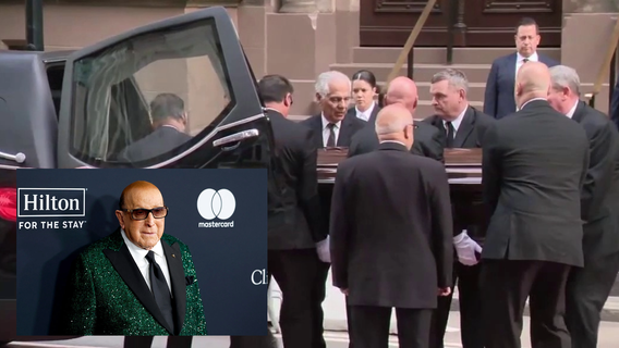 Clive Davis funeral: Music world gathers in Manhattan to say goodbye to industry legend