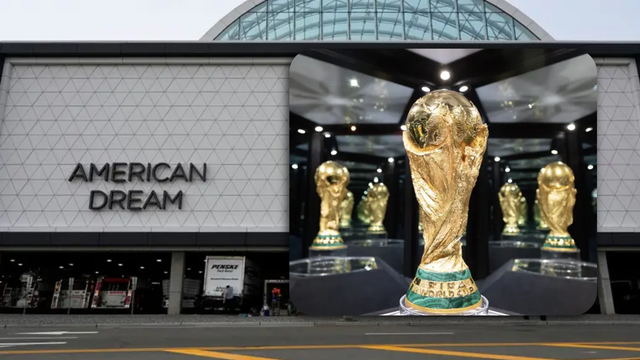 FIFA World Cup Trophy Tour brings original trophy to American Dream in New Jersey