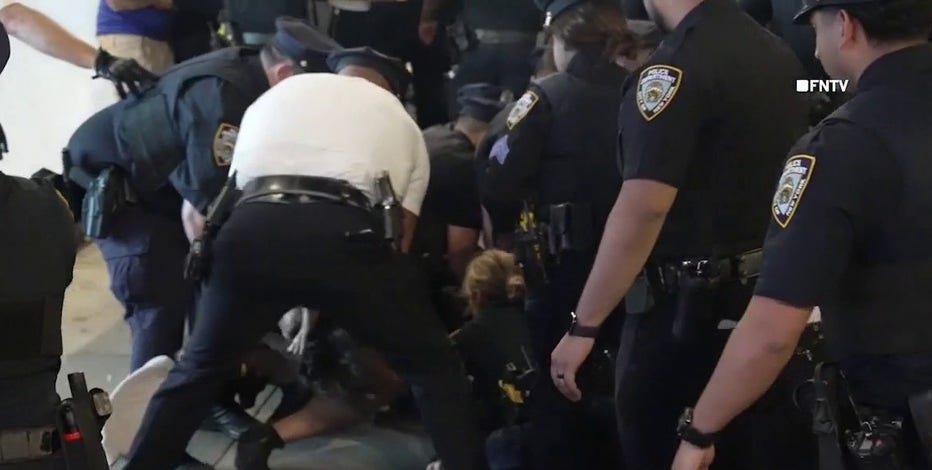 Fights at Bryant Park watch party lead to multiple arrests as pepper spray deployed