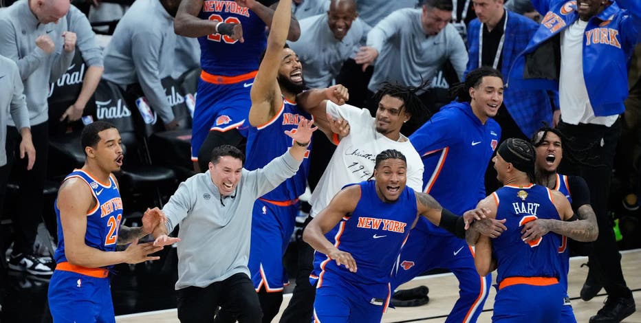 The Comeback Knicks are the Champion Knicks. Brunson scores 45, and New York tops Spurs for title