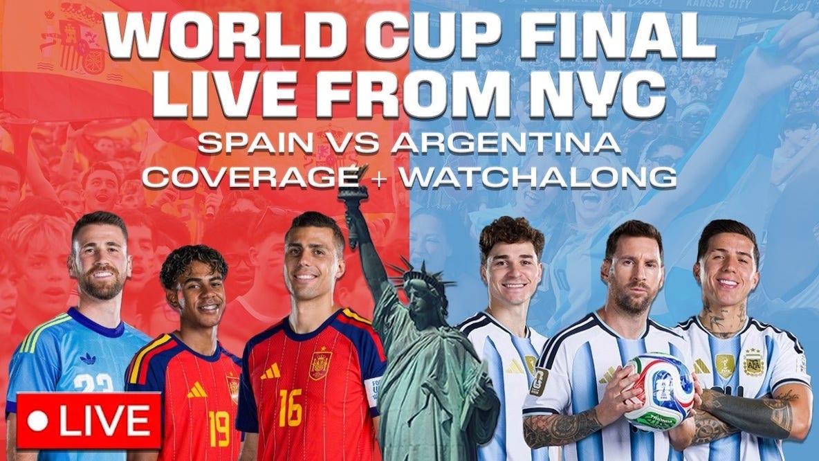 Spain vs Argentina in World Cup Final 2026: How to watch, live updates