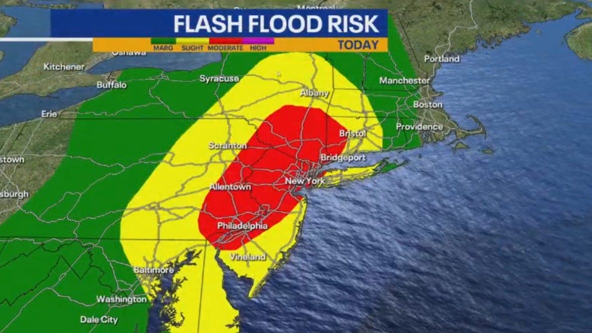 LIVE: Flood watch across NYC area