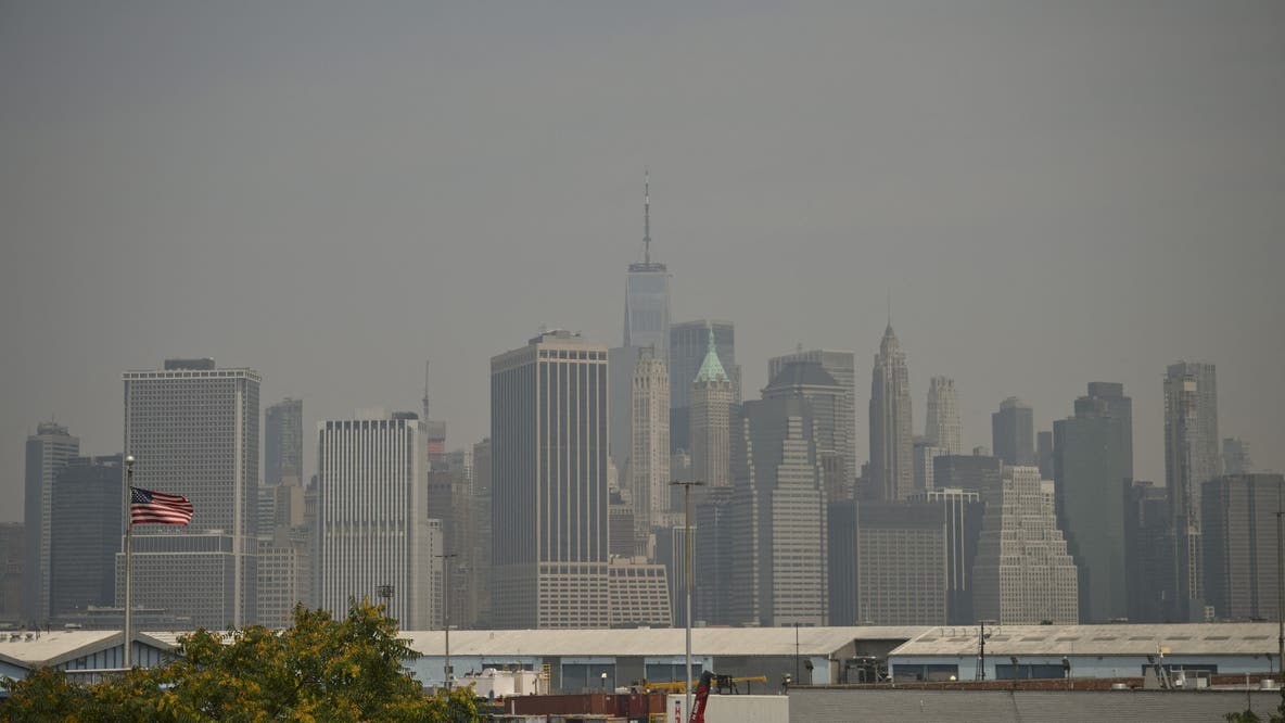 Air quality index reaches level red in NYC, considered 'unhealthy': LIVE MAP