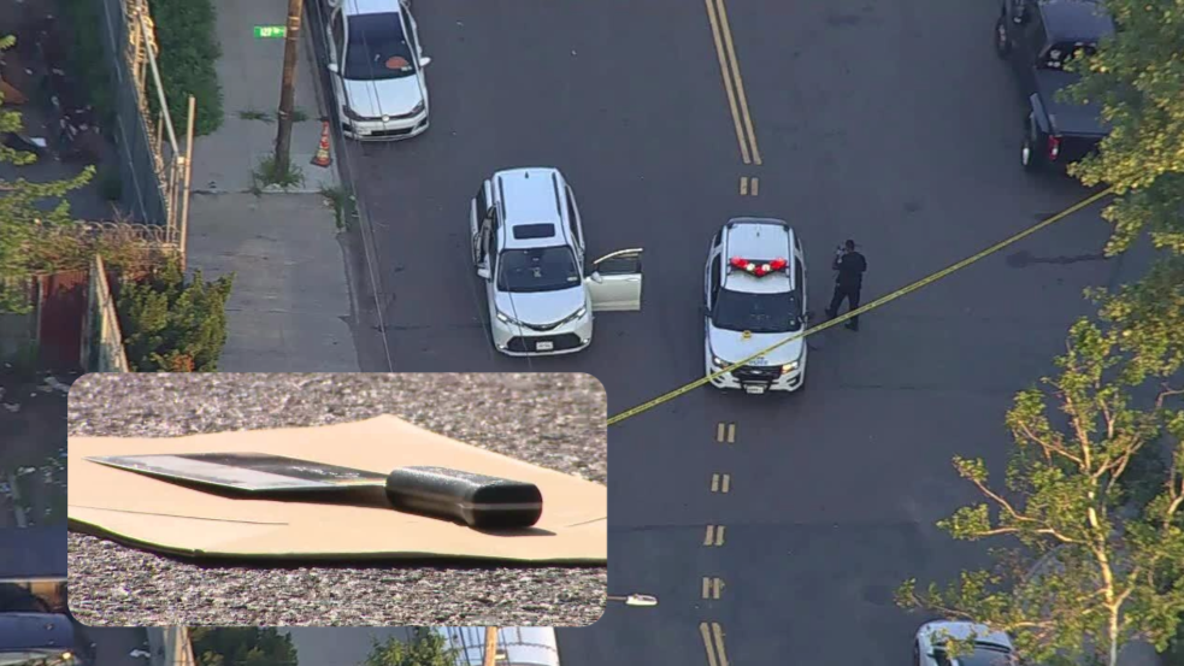 Man stabbed multiple times with meat cleaver after apparent road rage crash in Queens