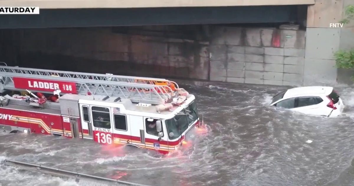 Clima de Nova York: tempestades severas ameaçam deslocamento noturno; alertas de inundação emitidos