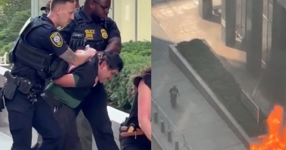 Veterinário do exército tem como alvo o ICE em ataque violento fora do prédio federal de Nova York: FBI