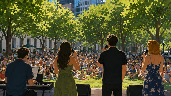 Broadway in Bryant Park brings ‘Wicked,’ ‘MJ’ and more to free lunchtime shows