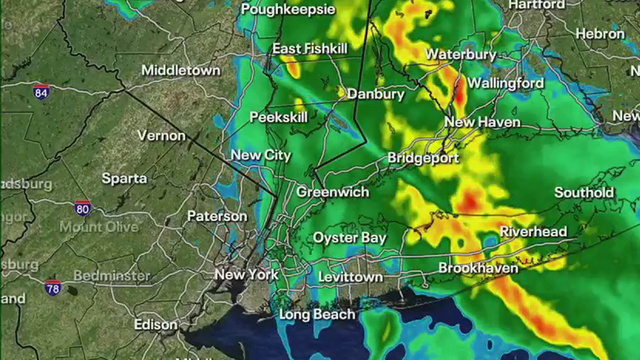 Flood threat continues in NYC area as heavy rain tapers off Wednesday