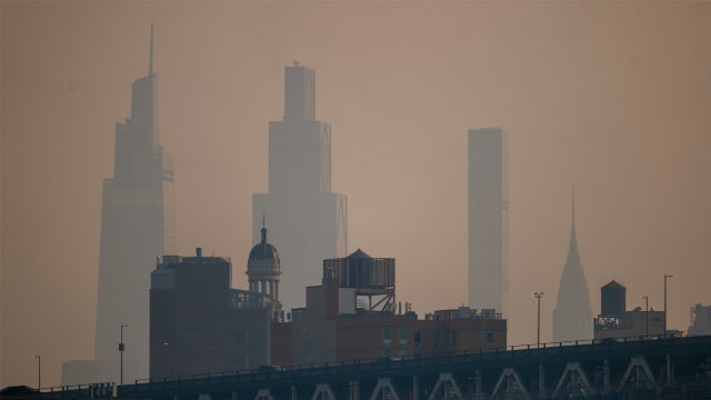 NYC air quality today: Track Canada wildfire smoke across the US | Live map