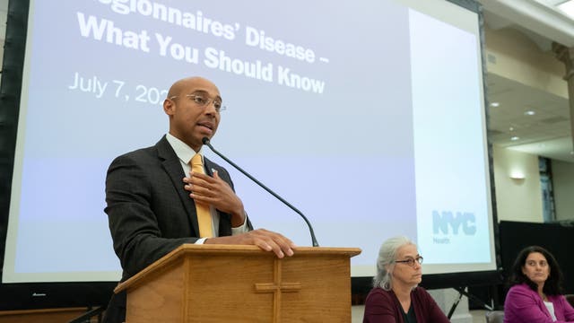 1 dead in relation to Legionnaires' disease cluster on UES, NYC Health Commissioner says