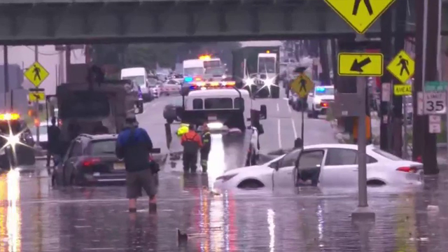 20 people rescued during 'ferocious' storm, flooding in Paterson, NJ, mayor says