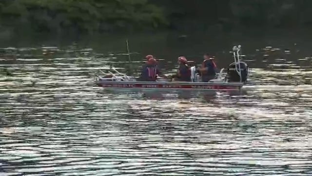 Multiple rescue teams search the Passaic River for 2 missing children