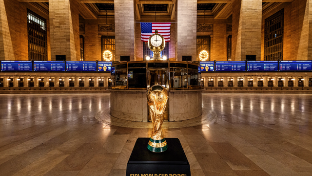 Grand Central display counts down to 2026 FIFA World Cup Final