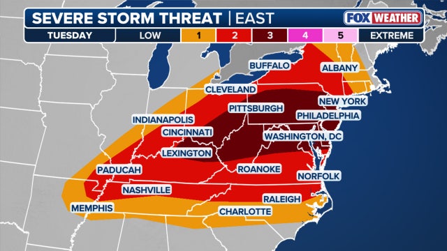 NYC area braces for more severe storms, flash flooding l Rain timeline