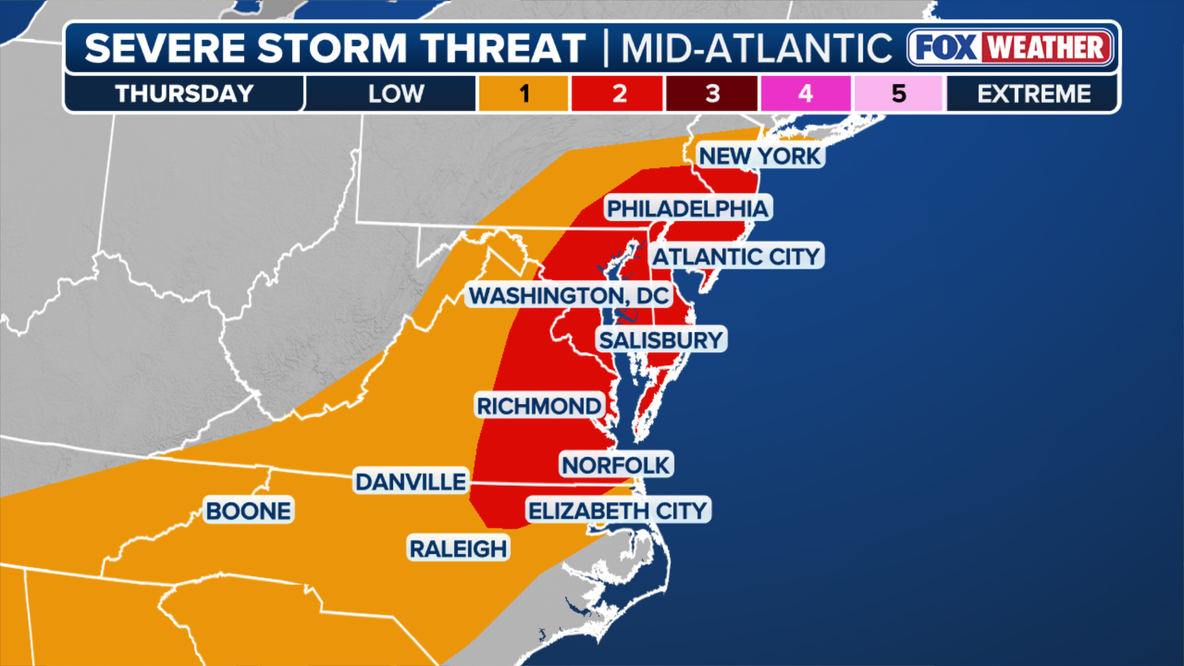 NYC flood watch issued as heavy rain set to slam evening commute l Weather timeline