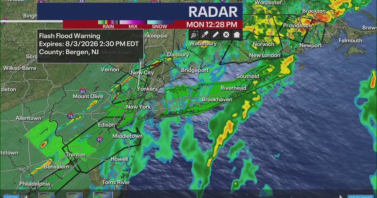 NYC, NJ Flood Watch: 3 Inches of Rain to Slam Region Monday