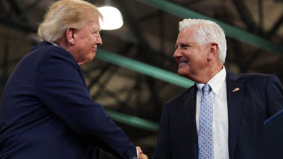 Trump on Long Island backs Blakeman in heated New York governor's race