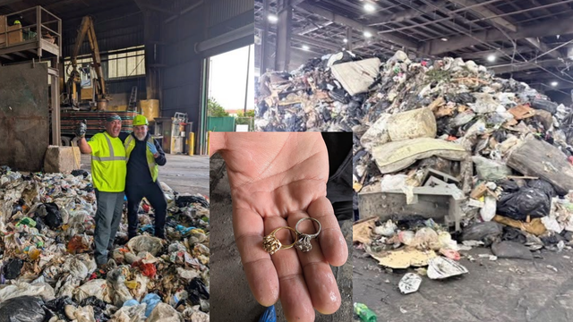 Priceless heirloom rings rescued from trash by NYC Department of Sanitation