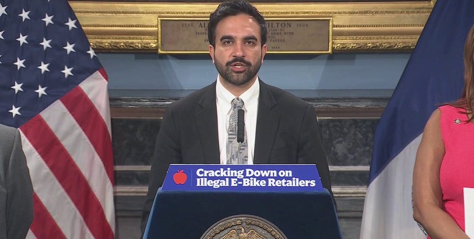 New York City moves to block high-speed e-bike sales in every borough, Mamdani says