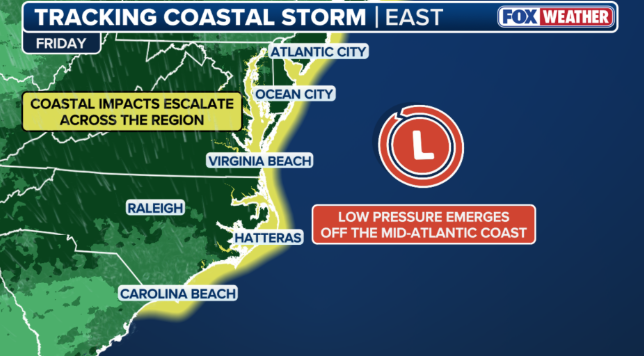 NYC weather: First fall nor'easter could bring days of rain, 50 mph wind gusts