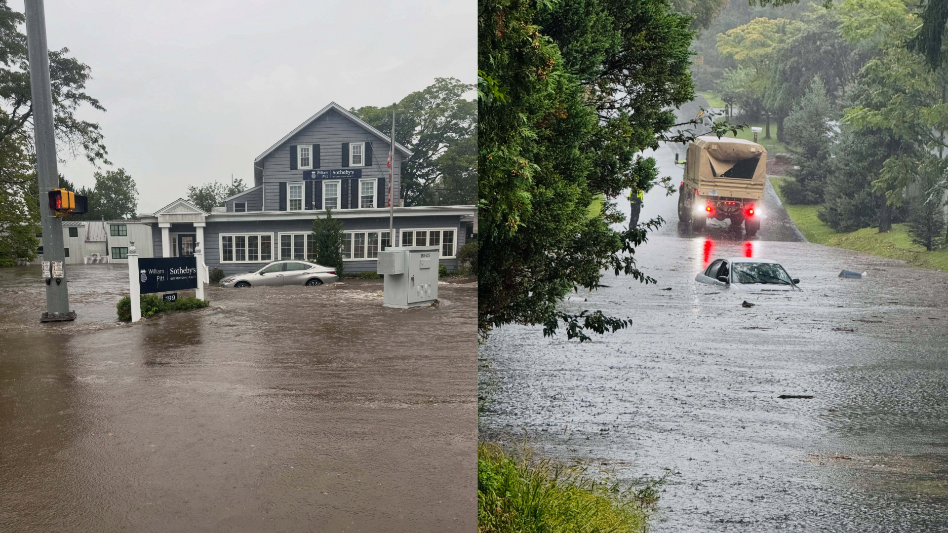 Rescues hit 13 in Westport as 7 inches of rain triggers severe flash flooding