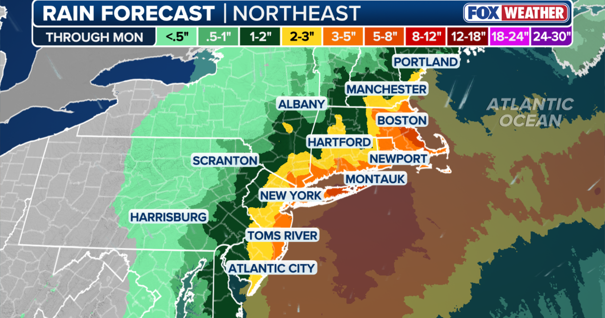NYC, NJ weather timeline: Latest nor'easter track, forecast and local ...