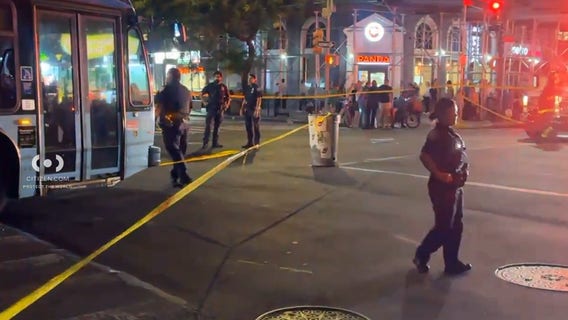 Two pedestrians hit by truck in East Village, 1 critically injured