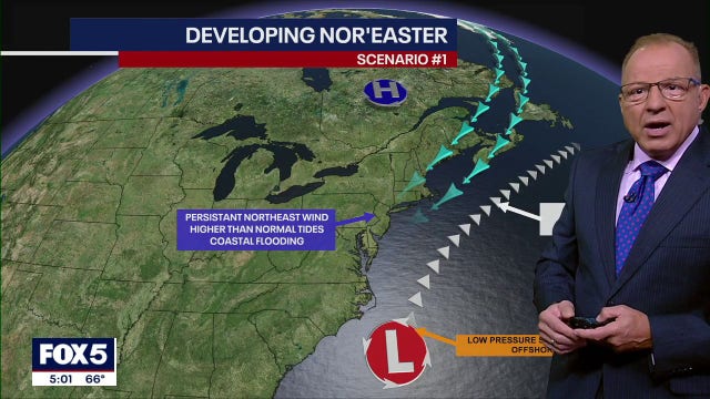 NYC, NJ Nor'easter: Which part of the Northeast will be hit the hardest?