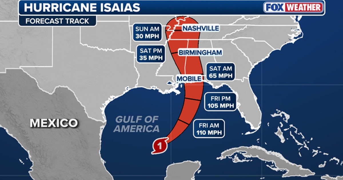 Photo: fox5dc.com Hurricane Isaias Forecast to Strengthen to Category 3 Before US Landfall