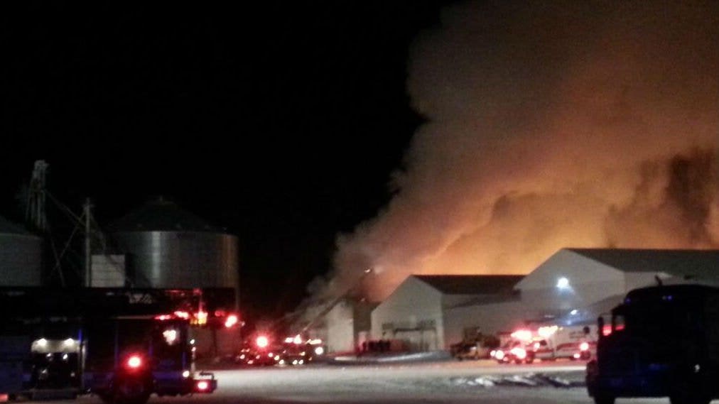 Around 300 000 Hens Feared Dead In Fire At Walworth Co Egg Farm