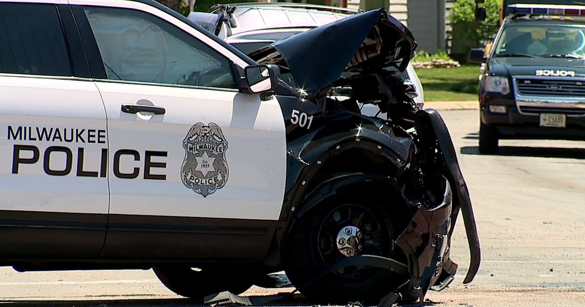MPD squad car involved in crash near 35th and Forest Home | FOX6 Milwaukee