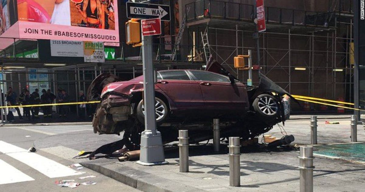 Car mows down Times Square pedestrians for blocks, 1 killed | FOX6 ...