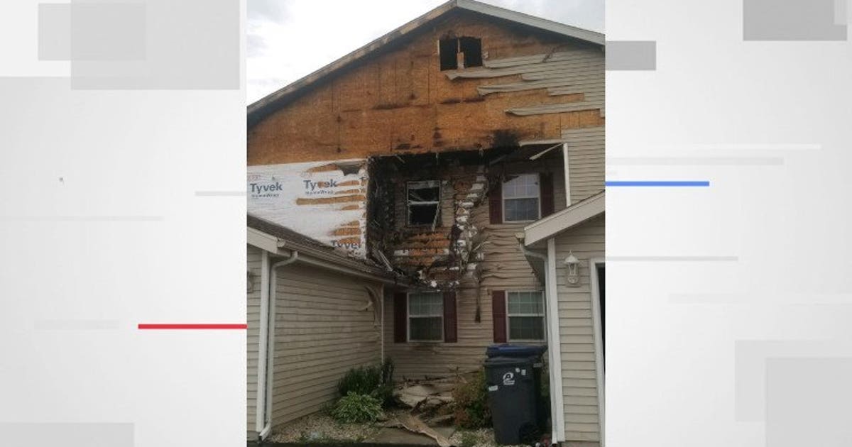 Lightning strike to apartment building under renovation in Kiel ...