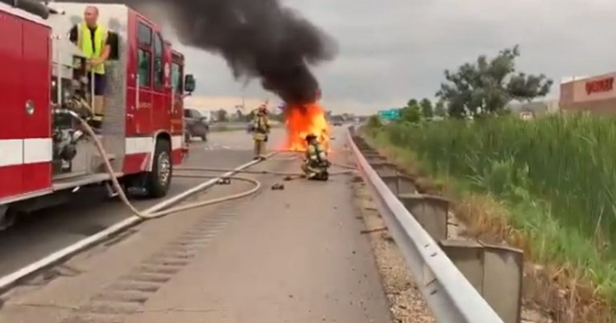 Car fire halts traffic on I-41 near Highway 000 in Fond du Lac, no one ...