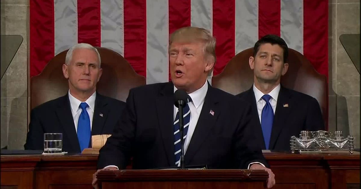 WATCH: President Donald Trump delivers first address to Congress | FOX6 ...