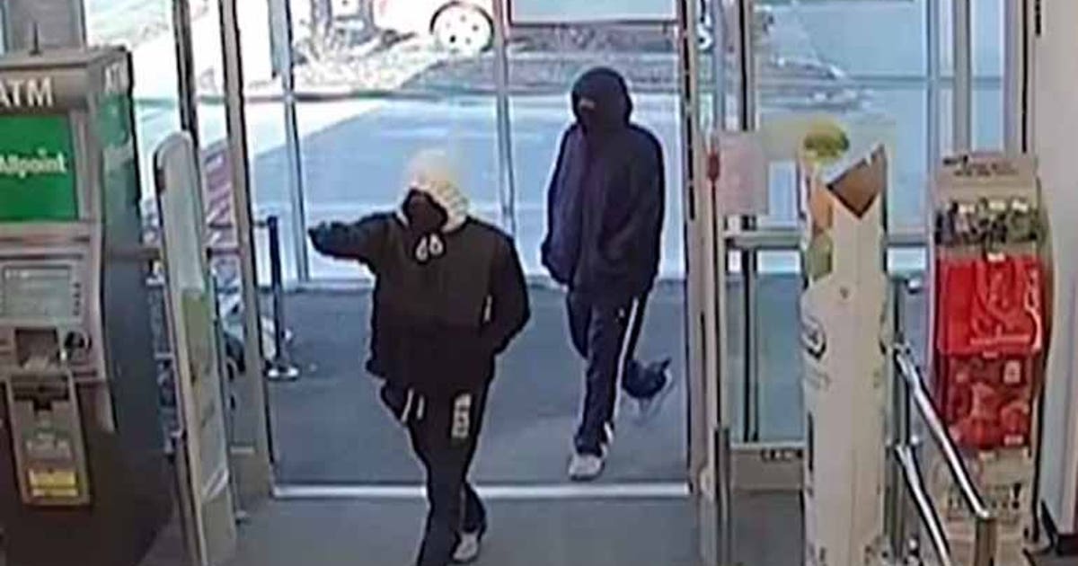 Caught on camera: Police seek two suspects in armed robbery of CVS ...