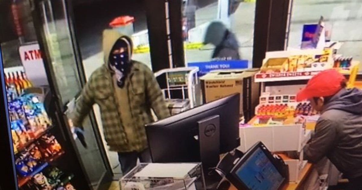 "Same guys:" Terrifying surveillance video shows suspects robbing 2 ...