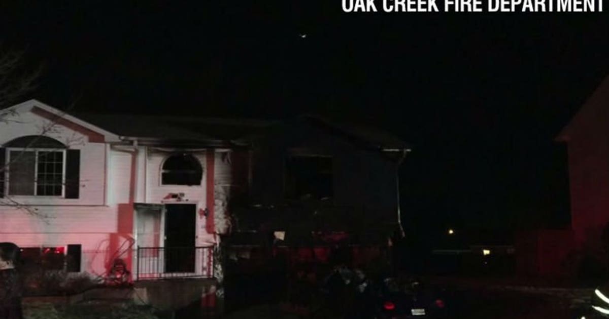 Home a total loss after fire in Oak Creek; family pets dead | FOX6 ...
